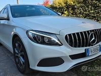 Usata Mercedes C220 Exclusive 170 CV (125 kW) 2017 Bianco Station wagon