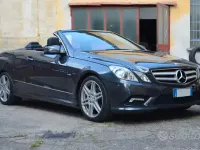 Usata Mercedes E350 Avantgarde 231 CV (169 kW) 2011 Grigio Cabrio