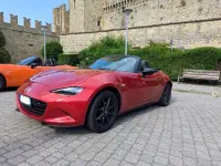 Usata Mazda MX5 Evolve 131 CV (96 kW) 2017 Rosso Cabrio