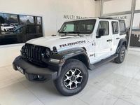 Usata Jeep Wrangler Unlimited Rubicon 200 CV (147 kW) 2020 Bianco SUV