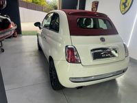 Usata Fiat 500C Lounge 95 CV (69 kW) 2011 Bianco Cabrio
