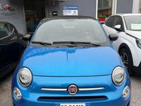 Usata Fiat 500 69 CV (50 kW) 2021 Blu/azzurro Cabrio