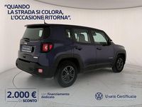 Gebraucht Jeep Renegade Longitude 120 PS (88 kW) 2020 Blau SUV
