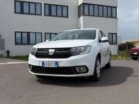 Usata Dacia Sandero 75 CV (55 kW) 2019 Bianco Utilitaria