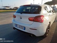 Usata BMW 116 Sport Line 116 CV (85 kW) 2016 Bianco Utilitaria