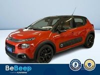 Usata Citroën C3 Shine 100 CV (73 kW) 2017 Arancione metallizzato Berlina