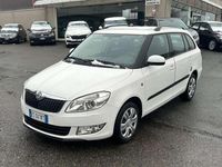 Usata Skoda Fabia Ambition 90 CV (66 kW) 2010 Bianco Station wagon