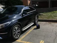 Usata Mercedes GLE350 258 CV (189 kW) 2015 Nero SUV