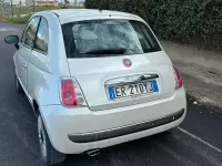 Usata Fiat 500 75 CV (55 kW) 2009 Bianco Cabrio