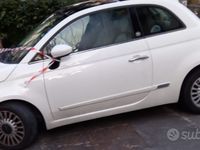 Usata Fiat 500 85 CV (62 kW) 2011 Bianco Utilitaria