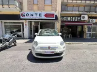 Usata Fiat 500C Lounge 95 CV (69 kW) 2015 Bianco Cabrio