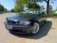 Usata BMW 325 Efficient Dynamics 192 CV (141 kW) 2003 Nero Cabrio