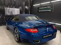 Usata Porsche 997 Turbo 530 CV (389 kW) 2012 Blu Cabrio