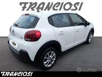 Usata Citroën C3 Feel 102 CV (75 kW) 2021 Bianco Utilitaria