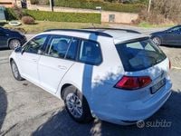 Usata VW Golf VII Comfortline 110 CV (80 kW) 2015 Bianco Station wagon