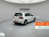 Usata VW Golf VII Edition 110 CV (80 kW) 2016 Bianco Berlina