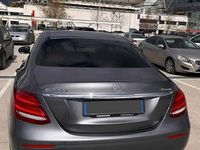 Usata Mercedes E220 Premium Plus 194 CV (142 kW) 2017 Grigio Berlina