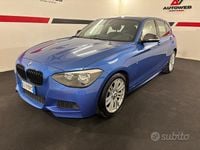 Usata BMW 120 M Sport 190 CV (139 kW) 2015 Blu Utilitaria