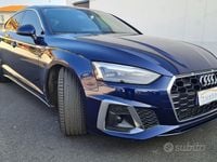 Usata Audi A5 Sport 231 CV (169 kW) 2020 Blu Coupé