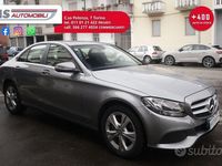 Usata Mercedes C220 Premium 170 CV (125 kW) 2014 Grigio Berlina
