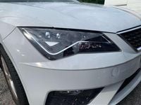 Usata Seat Leon ST Business 116 CV (85 kW) 2018 Bianco Station wagon