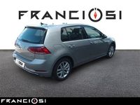 Usata VW Golf VII Highline 130 CV (95 kW) 2019 Grigio chiaro