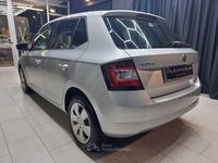 Usata Skoda Fabia Ambition 75 CV (55 kW) 2015 Argento Berlina