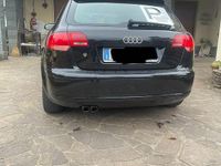 Usata Audi A3 170 CV (125 kW) 2007 Nero Utilitaria