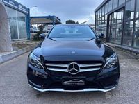 Usata Mercedes C220 Premium 170 CV (125 kW) 2017 Nero Berlina
