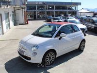 Usata Fiat 500 Lounge 95 CV (69 kW) 2013 Bianco Cabrio