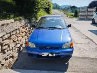 Usata Subaru Justy 1997 Blu Utilitaria