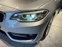 Usata BMW 220 Sport Line 190 CV (139 kW) 2015 Grigio Cabrio
