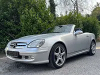 Usata Mercedes SLK320 218 CV (160 kW) 2001 Grigio Cabrio