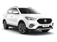Usata MG ZS Luxury 111 CV (81 kW) 2023 Bianco Berlina