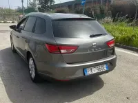 Usata Seat Leon 105 CV (77 kW) 2014 Grigio Station wagon
