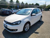 Usata VW Golf VI Highline 122 CV (89 kW) 2010 Bianco Utilitaria
