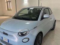 Usata Fiat 500e Icon 42 kW (58 CV) 2020 Azzurro Utilitaria