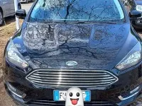 Usata Ford Focus Titanium 120 CV (88 kW) 2017 Nero Berlina