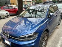 Usata VW Polo R-line 95 CV (69 kW) 2022 Blu/azzurro Berlina