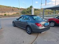 Usata Mercedes C200 136 CV (100 kW) 2017 Grigio Berlina