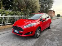 Usata Ford Fiesta Titanium 92 CV (67 kW) 2017 Rosso Berlina
