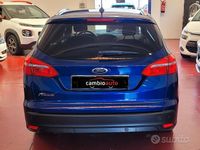 Usata Ford Focus Titanium 120 CV (88 kW) 2018 Blu Station wagon