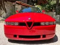Usata Alfa Romeo SZ/RZ 210 CV (154 kW) 1989 Rosso Coupé
