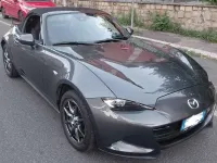 Usata Mazda MX5 Exceed 132 CV (97 kW) 2019 Grigio Cabrio