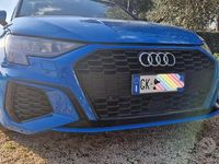 Usata Audi A3 S-Line 116 CV (85 kW) 2022 Blu Berlina