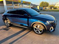 Usata Audi Q3 Sportback 150 CV (110 kW) 2021 Blu SUV