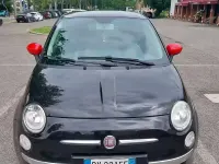 Usata Fiat 500 75 CV (55 kW) 2009 Nero Cabrio
