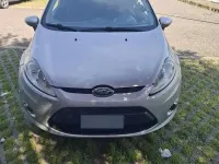 Usata Ford Fiesta Titanium 97 CV (71 kW) 2010 Grigio Berlina