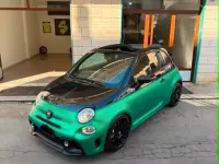 Usata Abarth 595C Competizione 180 CV (132 kW) 2018 Nero Cabrio