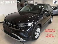 Usata VW T-Cross Life 95 CV (69 kW) 2025 Nero SUV